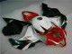 Rouge Blanc Carénage Moto Honda CBR 600 RR 2009-2012 Rouge Blanc Carénage Moto Honda CBR 600 RR 2009-2012