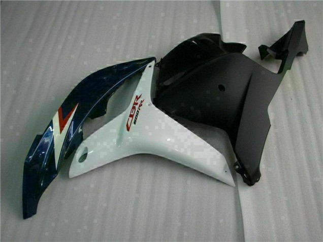 Rouge Blanc Carénage Moto Honda CBR 600 RR 2009-2012 Rouge Blanc Carénage Moto Honda CBR 600 RR 2009-2012