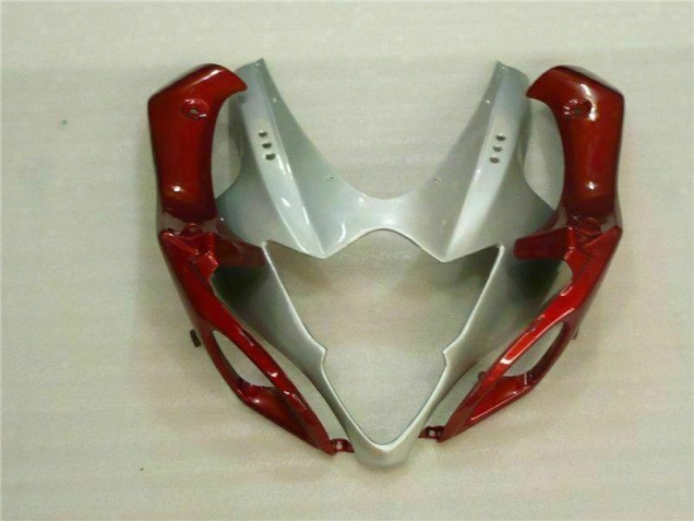 Rouge Blanc Carénage Moto Suzuki GSXR 1000 K5 2005-2006 Rouge Blanc Carénage Moto Suzuki GSXR 1000 K5 2005-2006