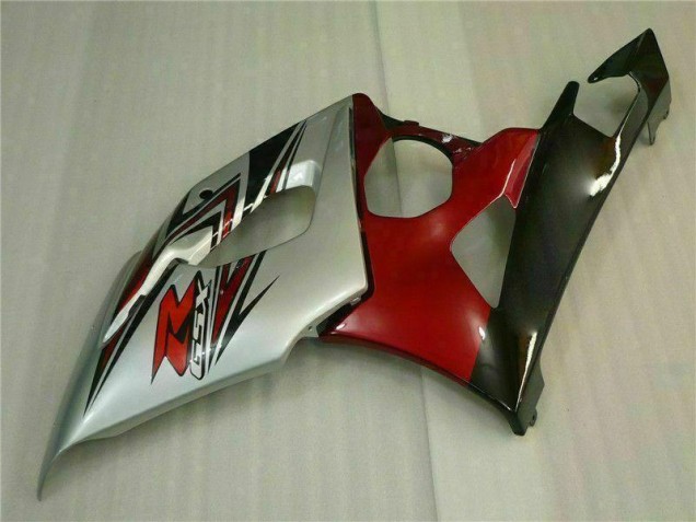 Rouge Blanc Carénage Moto Suzuki GSXR 1000 K5 2005-2006 Rouge Blanc Carénage Moto Suzuki GSXR 1000 K5 2005-2006
