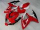 Rouge Blanc Carénage Moto Suzuki GSXR 600 / 750 K6 2006-2007 Rouge Blanc Carénage Moto Suzuki GSXR 600 / 750 K6 2006-2007