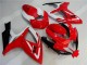 Rouge Blanc Carénage Moto Suzuki GSXR 600 / 750 K6 2006-2007 Rouge Blanc Carénage Moto Suzuki GSXR 600 / 750 K6 2006-2007