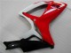Rouge Blanc Carénage Moto Suzuki GSXR 600 / 750 K6 2006-2007 Rouge Blanc Carénage Moto Suzuki GSXR 600 / 750 K6 2006-2007