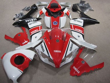 Rouge Blanc Carénage Moto Yamaha R1 2007-2008