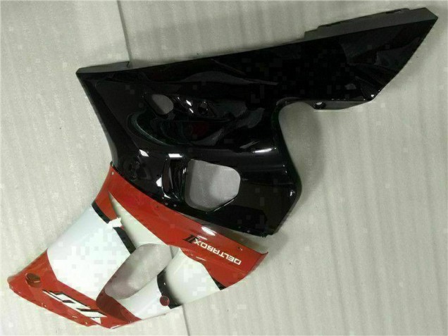 Rouge Blanc Carénage Moto Yamaha R6 1998-2002 Rouge Blanc Carénage Moto Yamaha R6 1998-2002