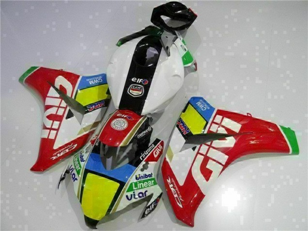 Rouge Blanc Carénages Moto & Carrosserie Honda CBR 1000 RR 2008-2011 Rouge Blanc Carénages Moto & Carrosserie Honda CBR 1000 RR 2008-2011