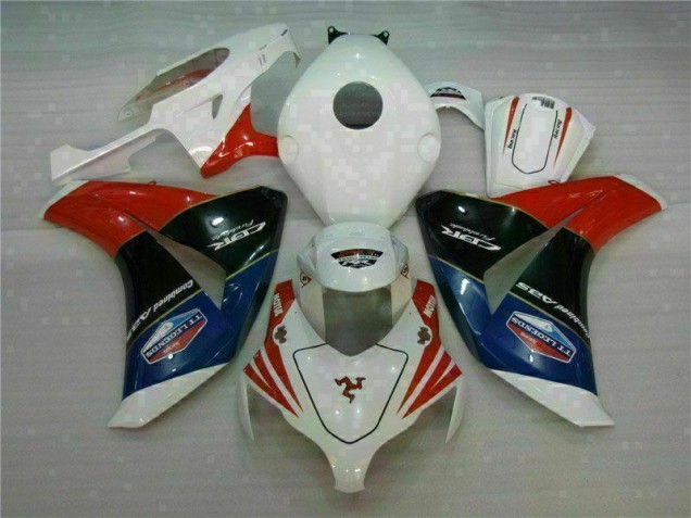 Rouge Blanc Carénages Moto Honda CBR 1000 RR 2008-2011 Rouge Blanc Carénages Moto Honda CBR 1000 RR 2008-2011