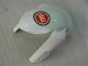 Rouge Blanc Carénages Moto Suzuki GSXR 1000 K5 2005-2006 Rouge Blanc Carénages Moto Suzuki GSXR 1000 K5 2005-2006