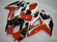 Rouge Blanc Carénages Moto Suzuki GSXR 600 / 750 K6 2006-2007 Rouge Blanc Carénages Moto Suzuki GSXR 600 / 750 K6 2006-2007