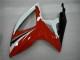 Rouge Blanc Carénages Moto Suzuki GSXR 600 / 750 K6 2006-2007 Rouge Blanc Carénages Moto Suzuki GSXR 600 / 750 K6 2006-2007