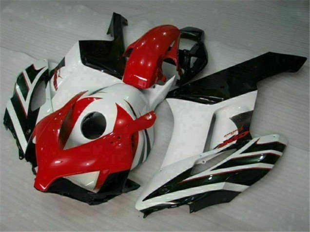 Rouge Blanc Carrosserie Moto Honda CBR 1000 RR 2004-2005 Rouge Blanc Carrosserie Moto Honda CBR 1000 RR 2004-2005