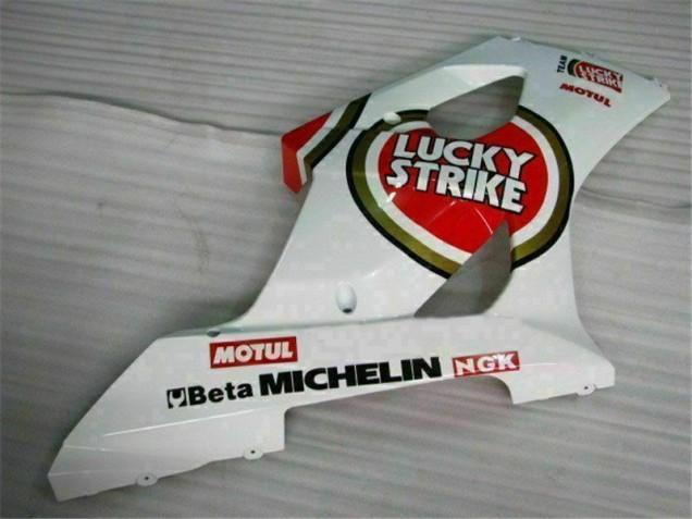 Rouge Blanc Carrosserie Moto Suzuki GSXR 1000 K3 2003-2004 Rouge Blanc Carrosserie Moto Suzuki GSXR 1000 K3 2003-2004