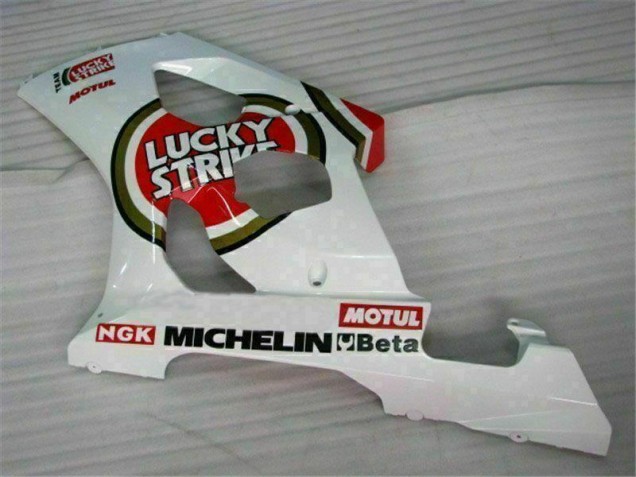 Rouge Blanc Carrosserie Moto Suzuki GSXR 1000 K3 2003-2004 Rouge Blanc Carrosserie Moto Suzuki GSXR 1000 K3 2003-2004