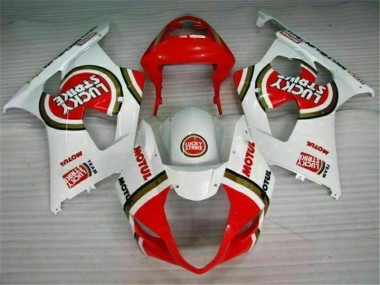 Rouge Blanc Carrosserie Moto Suzuki GSXR 1000 K3 2003-2004