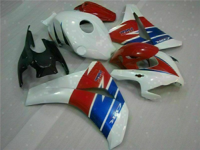 Rouge Blanc Kit Carénages Motos Complet Honda CBR 1000 RR 2008-2011 Rouge Blanc Kit Carénages Motos Complet Honda CBR 1000 RR 2008-2011
