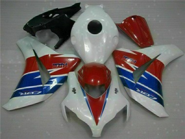 Rouge Blanc Kit Carénages Motos Complet Honda CBR 1000 RR 2008-2011