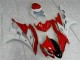 Rouge Blanc Kit Carénages Motos Complet Yamaha R6 2006-2007 Rouge Blanc Kit Carénages Motos Complet Yamaha R6 2006-2007