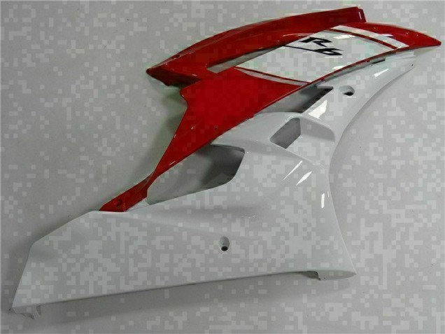 Rouge Blanc Kit Carénages Motos Complet Yamaha R6 2006-2007 Rouge Blanc Kit Carénages Motos Complet Yamaha R6 2006-2007