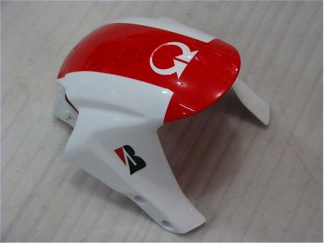 Rouge Blanc Kit Carénages Motos Honda CBR 600 RR 2005-2006 Rouge Blanc Kit Carénages Motos Honda CBR 600 RR 2005-2006