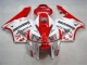 Rouge Blanc Kit Carénages Motos Honda CBR 600 RR 2005-2006 Rouge Blanc Kit Carénages Motos Honda CBR 600 RR 2005-2006
