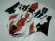 Rouge Blanc Kit Carénages Motos Yamaha R6 2006-2007 Rouge Blanc Kit Carénages Motos Yamaha R6 2006-2007