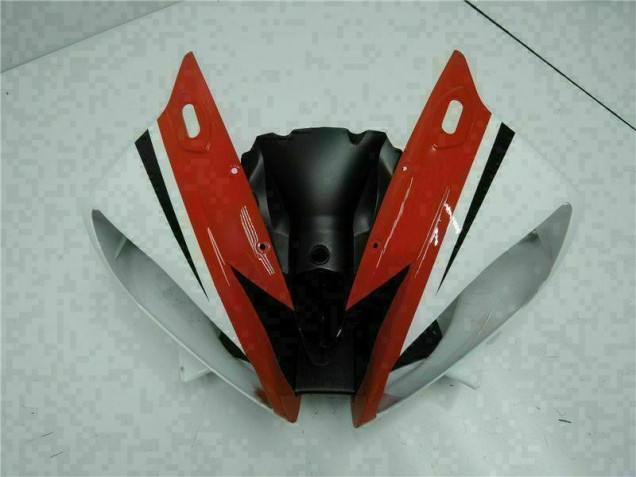 Rouge Blanc Kit Carénages Motos Yamaha R6 2006-2007 Rouge Blanc Kit Carénages Motos Yamaha R6 2006-2007