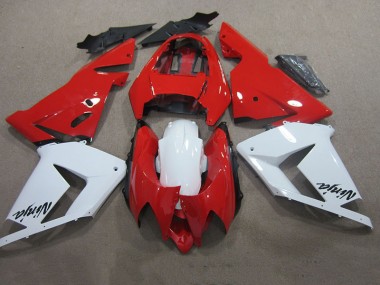 Rouge Blanc Ninja Carénage Moto Kawasaki ZX10R 2003-2005