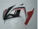 Rouge Blanc Noir Carénage Moto Kawasaki EX300 2013-2016