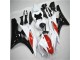 Rouge Blanc Noir Carénage Moto Yamaha R6 2006-2007 Rouge Blanc Noir Carénage Moto Yamaha R6 2006-2007
