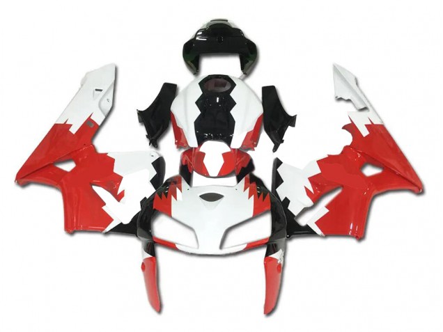 Rouge Blanc Noir Carrosserie Moto Honda CBR 600 RR 2005-2006 Rouge Blanc Noir Carrosserie Moto Honda CBR 600 RR 2005-2006