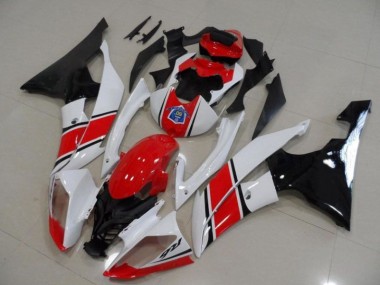 Rouge Blanc Noir Kit Carénages Motos Complet Yamaha R6 2008-2016