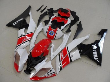 Rouge Blanc Noir Kit Carénages Motos Yamaha R6 2008-2016