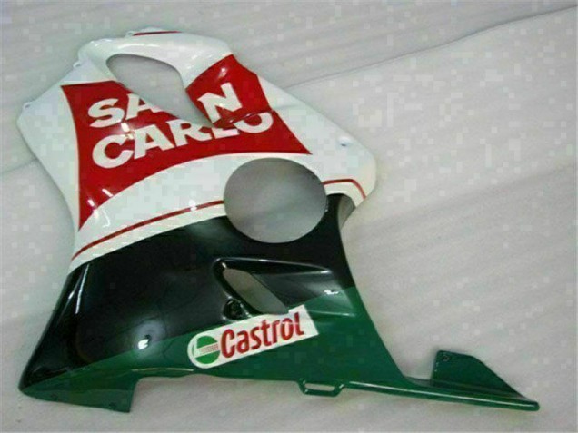 Rouge Blanc Noir San Carlo Carénage Moto Honda CBR 600 F4i 2001-2003 Rouge Blanc Noir San Carlo Carénage Moto Honda CBR 600 F4i 2001-2003