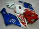 Rouge Bleu Carénage Moto Honda CBR 1000 RR 2004-2005 Rouge Bleu Carénage Moto Honda CBR 1000 RR 2004-2005