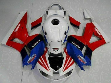 Rouge Bleu Carénage Moto Honda CBR 600 RR 2013-2021