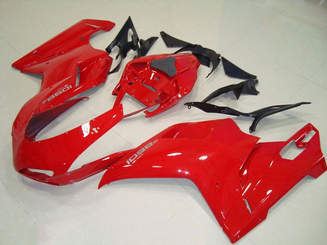 Rouge Carénage Moto Ducati 1098 2007-2014