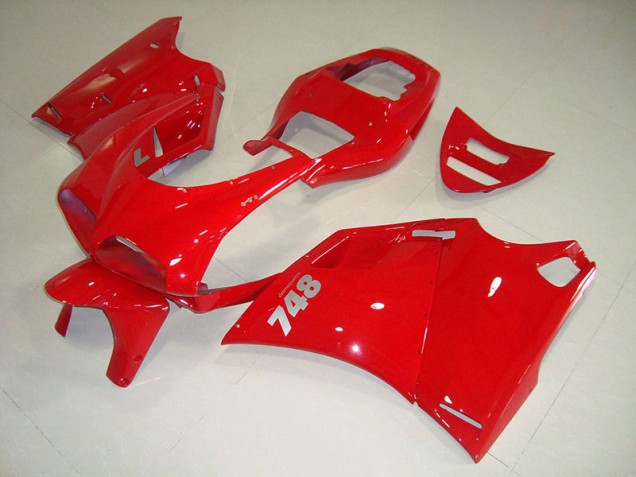 Rouge Carénage Moto Ducati 748 916 996 996S 1993-2005 Rouge Carénage Moto Ducati 748 916 996 996S 1993-2005