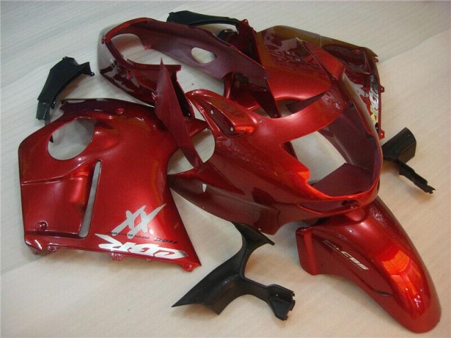 Rouge Carénage Moto Honda CBR 1100 XX 1996-2007 Rouge Carénage Moto Honda CBR 1100 XX 1996-2007