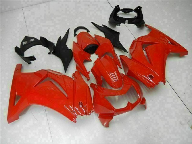 Rouge Carénage Moto Kawasaki EX250 2008-2012 Rouge Carénage Moto Kawasaki EX250 2008-2012