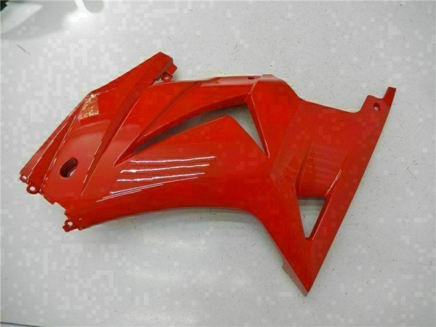 Rouge Carénage Moto Kawasaki EX250 2008-2012 Rouge Carénage Moto Kawasaki EX250 2008-2012