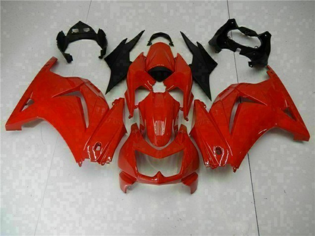 Rouge Carénage Moto Kawasaki EX250 2008-2012 Rouge Carénage Moto Kawasaki EX250 2008-2012