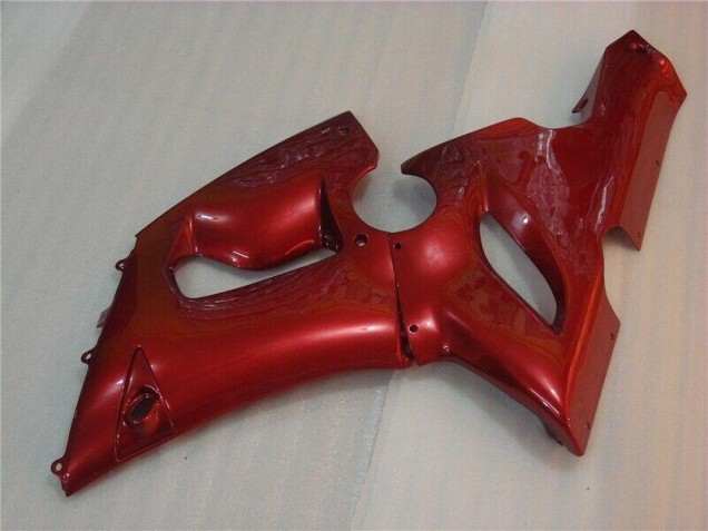 Rouge Carénage Moto Kawasaki ZX6R 2005-2006 Rouge Carénage Moto Kawasaki ZX6R 2005-2006