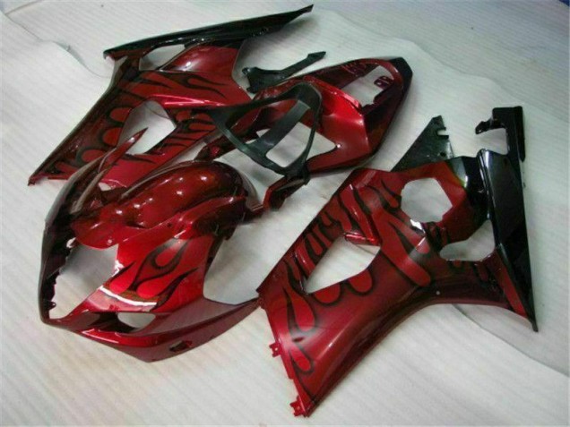 Rouge Carénage Moto Suzuki GSXR 1000 K3 2003-2004 Rouge Carénage Moto Suzuki GSXR 1000 K3 2003-2004