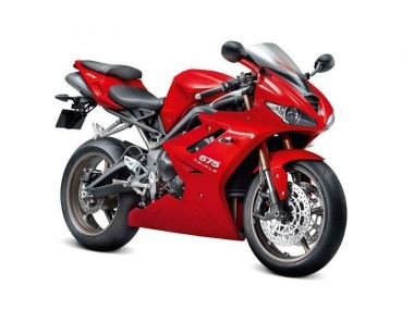Rouge Carénage Moto Triumph Daytona 675 Triple 2009-2012