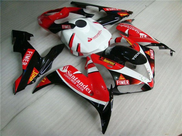 Rouge Carénage Moto Yamaha R1 2004-2006 Rouge Carénage Moto Yamaha R1 2004-2006