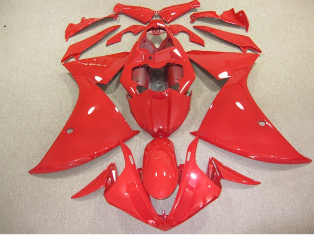 Rouge Carénage Moto Yamaha R1 2009-2011 Rouge Carénage Moto Yamaha R1 2009-2011