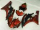 Rouge Carénage Moto Yamaha R6 2006-2007 Rouge Carénage Moto Yamaha R6 2006-2007