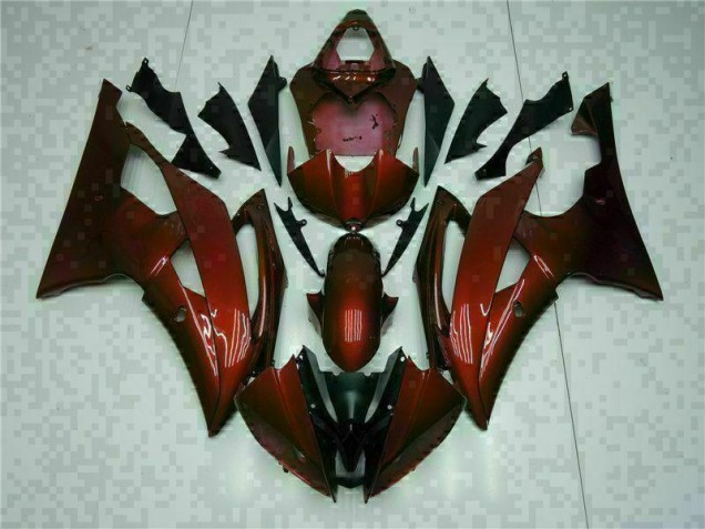 Rouge Carénage Moto Yamaha R6 2008-2016 Rouge Carénage Moto Yamaha R6 2008-2016