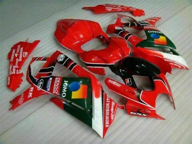 Rouge Carénages Moto Suzuki GSXR 1000 K7 2007-2008 Rouge Carénages Moto Suzuki GSXR 1000 K7 2007-2008
