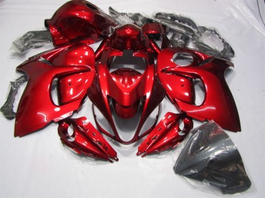 Rouge Carénages Moto Suzuki GSXR 1300 Hayabusa 2008-2019